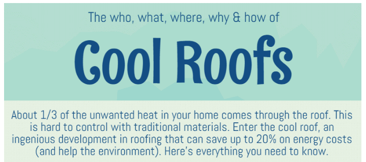 Cool Roofing Infographic